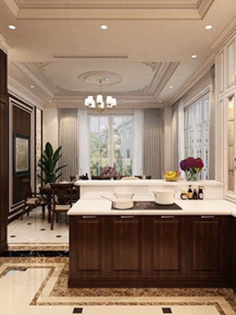 Kệ bếp gỗ tự nhiên mẫu BG31